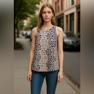 Elizabeth and James Silk Top